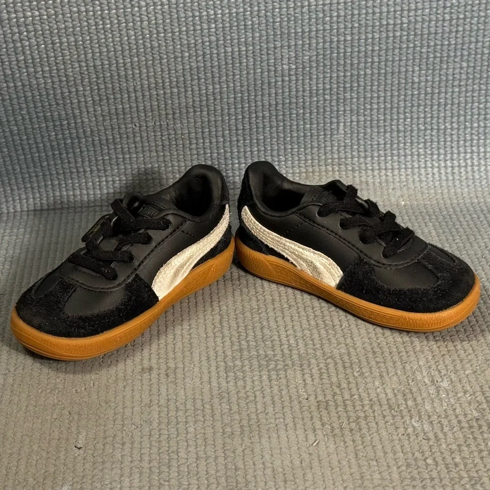 Puma Palermo Black Sneakers‎ Toddler Size 5C